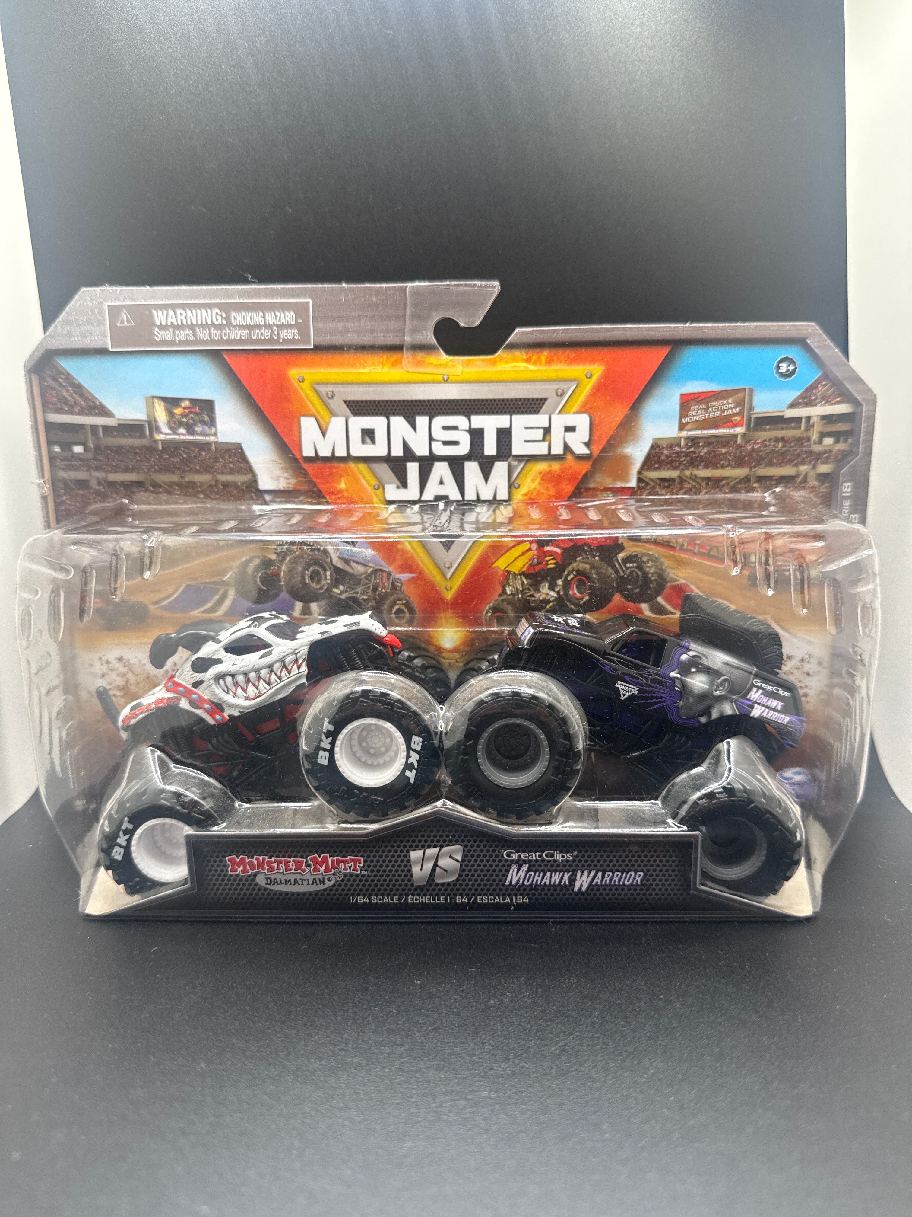 Monster Mutt Dalmatian Vs Mohawk Warrior Series 18